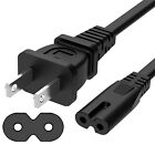 5core Ac Power Cord 6 Ft 2 Prong Us Male To Female Extension Adapter 16awg 2c 12