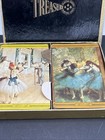 2pk Vintage Edger Degas Treasure Playing Cards Dancers Ballet Complete Dual Deck