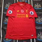 Liverpool Home Football Shirt Jersey 2016 2017 New Balance Philippe Coutinho