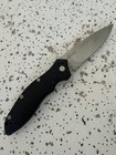 Kershaw 1830 A o Black Plain Edge Blade Folding Pocket Knife Without Clip    