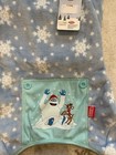 Rudolph The Red Nose Reindeer Christmas Dog Pajamas Fleece Blue Snowflake Nwt L