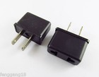 1pc Eu Europe Euro To Us Usa Ac Power Wall Plug Travel Charger Adapter Converter