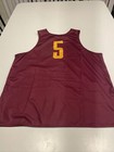 Game Worn Used Arizona State Sun Devils Reversible Practice Jersey 2xl Nike  5