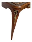 Antique French Louis Xv Style Marquetry Side Table   ormolu Mounts   Inlay   19th C