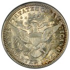 1916 Barber Quarter   Sharp Bu Uncirculated   Colorful Tone  Inv 2