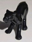 Black Panther Porcelain Ceramic Mid 20th Century Vntg Figurine Retro Art 6  X 3 