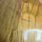 Vintage Hand Carved Wood Turned Wooden Bowl Mexico Rustic Farmhouse 10 