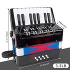 Accordion  17 Keys Piano Accordion For Kids Students 8 Bass With Straps For Begi
