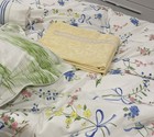 Frette Italy New  2  Queen Shams Royal Collection Jacquard Yellow
