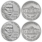 2026-p d Semiquincentenial 1776 2026 Nickels 2  Bu Obw Rolls 