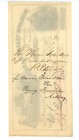 1851 Mohawk Valley Bank Check Signed By F e  Spinner Future Us Treasurer