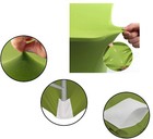 4ft Spandex Fitted Table Cover Rectangular Stretch Tablecloth For Wedding Party