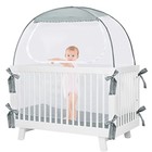 L Runnzer Baby Pop Up Crib Canopy To Keep Baby From Climbing Crib Tent Gray