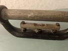 Antique Early 20th Century Brass Transit Level W original Steel Mounting   