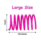 Cat Spring Toy  20 Pcs Cat Kittens Toys Plastic Colorful Spiral Springs   