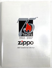 2007 Zippo Lighters Catalog And Other Advertising Material 75th Anniversary