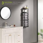 Towel Racks For Bathroom Storage Shower Organizer 31 Inch Wall Mounted With S   