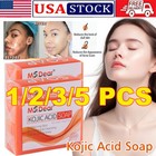 Kojic Acid Soap Dark Skin Whitening Bleaching Lightening Brightening Face   Body