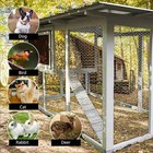 50 150feet 2  Holes Galvanized Poultry Net - Metal Fencing   Chicken Wire