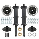4 Stud Hub 40 Rear Axle Kit For Go Kart Atv Quad Buggy Drift Trike 7 6 Wheels