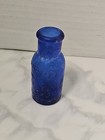 Vintage - Antique Cobalt Blue Bromo-seltzer Emerson Drug Co  Miniature Bottle