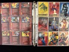 1995 Ultra X-men Marvel Trading Cards Large Lot In Binder W  Inserts
