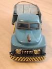 Bandai Japanese Tin Friction Provision Delivery Truck 1950 s Early Logo Bc