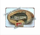 Classic Pubs Beer Large Mouth Bass Fish Tin Sign Fishing Sportsman