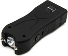 Police Stun Gun 398 Mini Rechargeable Self Defense Led Flashlight Black
