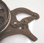 Steel Pully Salvage Find Patented Dec  31  1889 The  economy  Antique 