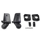 Black 360 Spinner Luggage Replacement Repairment Wheels Swivel Caster Universal