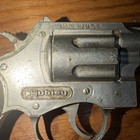 Vintage Hubley Trooper Diecast Toy Cap Gun pistol revolver Works