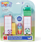 Numberblocks Friends Thirteen And Fourteen Figures  Numbers For Toddlers  Mat   