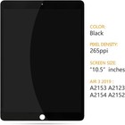 For Ipad Air 3 A2152 A2123 A2153 Lcd Display Touch Digitizer Screen Replacement