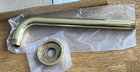 Westbrass - 10  Shower Arm   3800 Flange Nib  Polished Brass  d3700-1-01