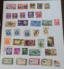 Us Lot Early Used Stamps - 100 Different 1c 2c 3c 4c 8c -  Most Pre 1960 - Photo