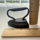 Antique Vintage Cast Iron Miniature Sad Iron Saleman Sample