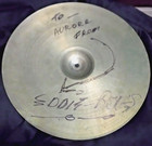 1960 s   Vintage Zildjian Cymbal 16  Crash Cymbal Used