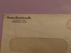 U s  Dennison Manufacturing Co Framingham Mass 1946 Pre Paid Stamp Cover R50696