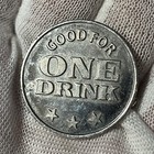 Jailhouse Saloon Good For One Drink Token Wisconsin Trade Token