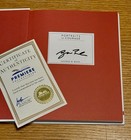 Signed George W Bush President Portraits Of Courage Hardcover Book Auto Coa