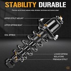 Front Rear Complete Coil Spring Struts Shock Front   Rear Left And Right