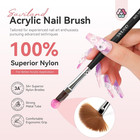Kolinsky Acrylic Nail Brush Set  Size 4  6  8  10  12 Professional Manicure Brus