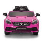 12v Kids Ride On Car Electric Battery Power Wheels W  Led Headlights Pink