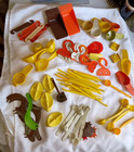 Tupperware Lot Harvest Colors Over 60 Items