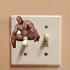 Gritkulture Funny Barry Wood Light Switch Decal Sticker 10 Pack For Wall Mural P