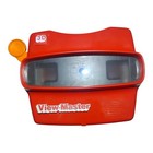 Vintage Red View Master 3d Viewer Lot With 13 Reels Disney Robin Hood Peanuts