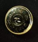 Ex Rare Antique French Angry Rabbit Brass Button  Ca   1890s 1900s Backmarked