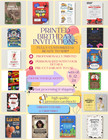 Custom Cartoon Kids Children s Birthday Invitations  Printed Party Invite
