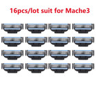 16x For Gilette Mach 3 Shaving Trimmer Cartridges Refill Quality Razor Blades Us